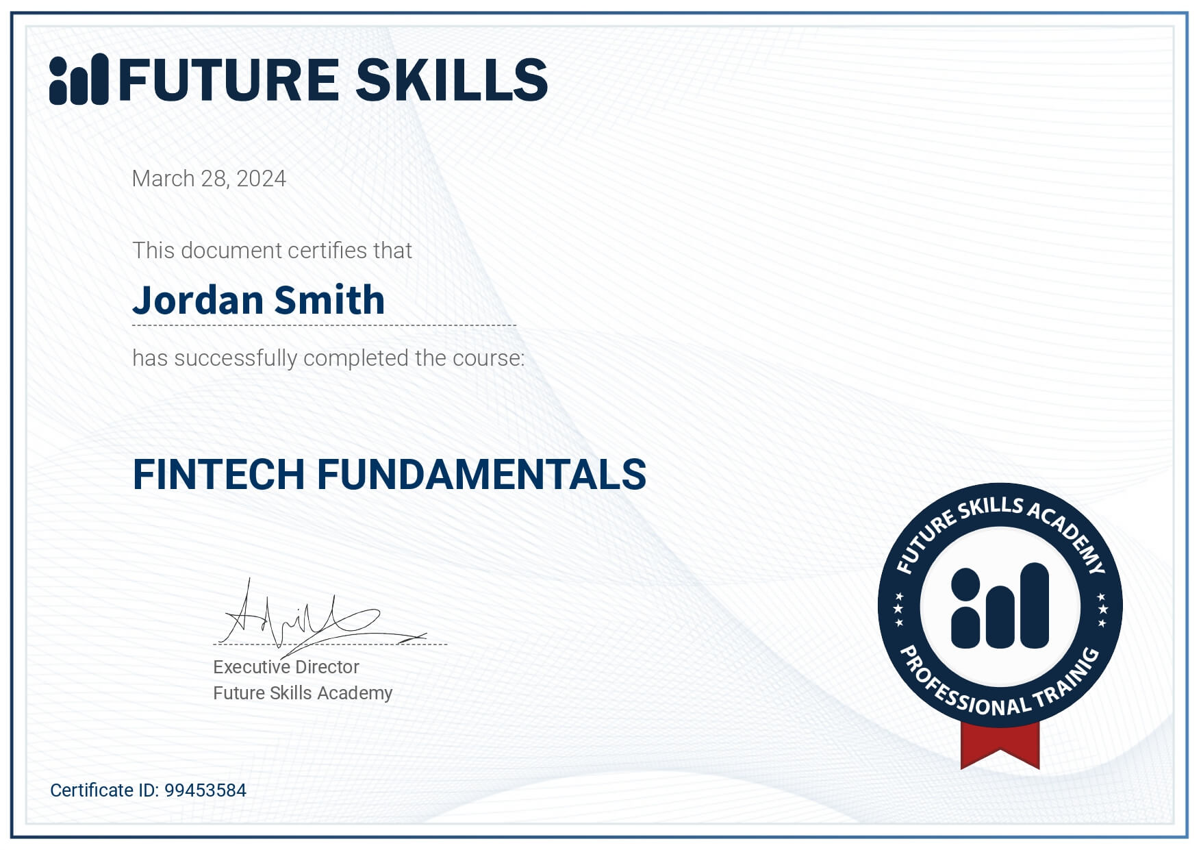 Fintech Fundamentals Course